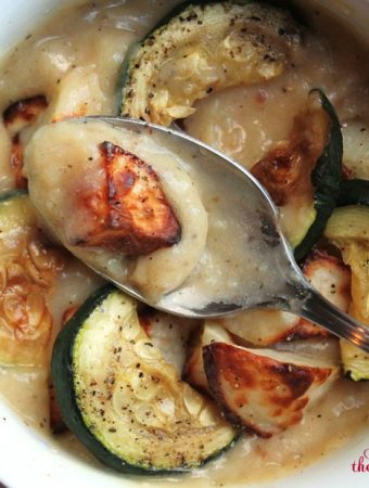 Chunky Potato & Zucchini Soup