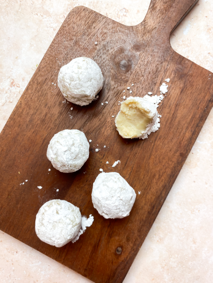 Vegan White Chocolate Truffles