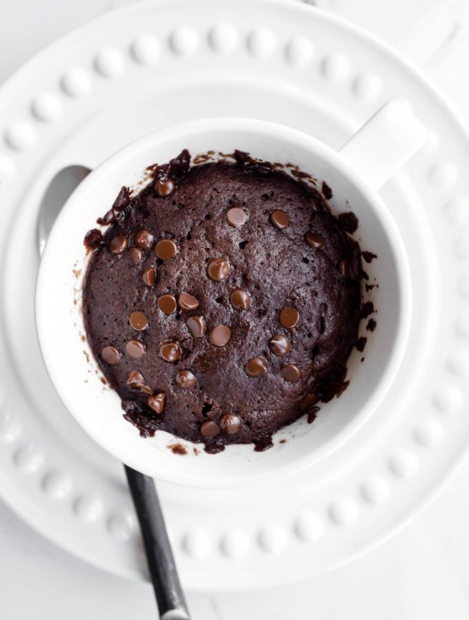 Best Vegan Chocolate Mug Cake (Gluten-free)