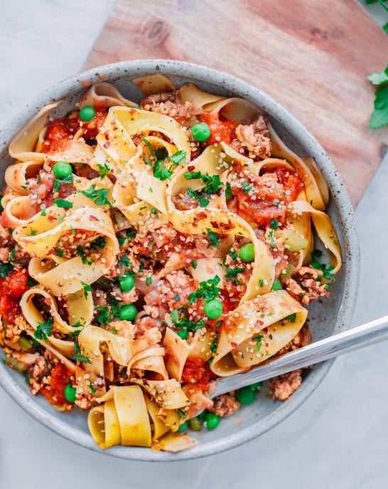 Instant Pot Vegan Bolognese