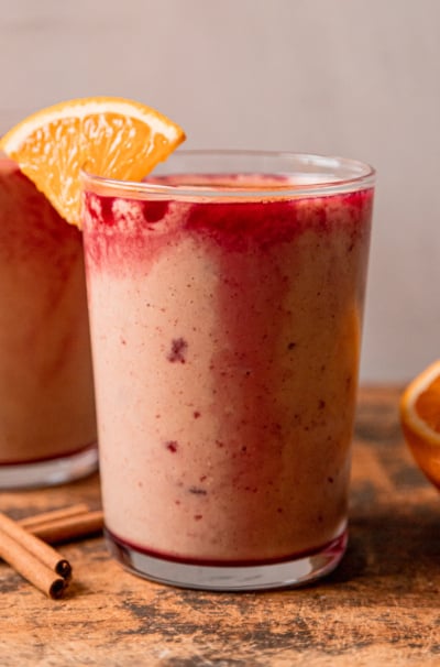 Spiced Orange Cranberry Smoothie