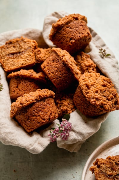 Vegan Coffee Cake Muffins