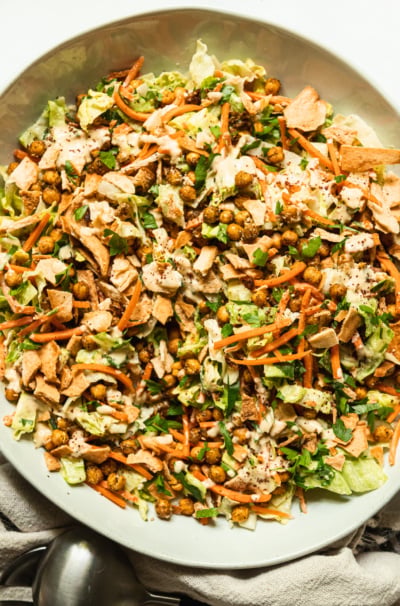 Hummus Crunch Salad