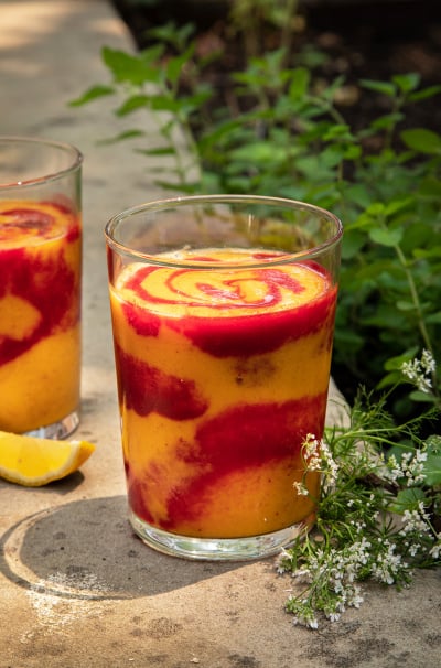 Golden Peach Sunrise Smoothie