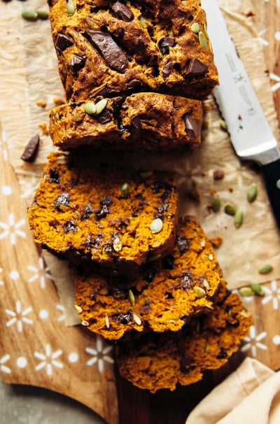 Vegan Spelt Pumpkin Bread