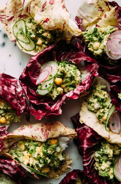 Avocado Chickpea Salad Sandwiches & Lettuce Wraps