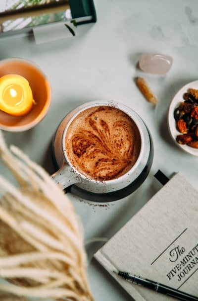Hot Cocoa with Coconut, Cardamom & Sea Salt