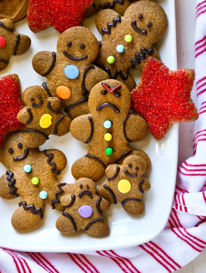 Vegan Gluten-Free Gingerbread Cookies