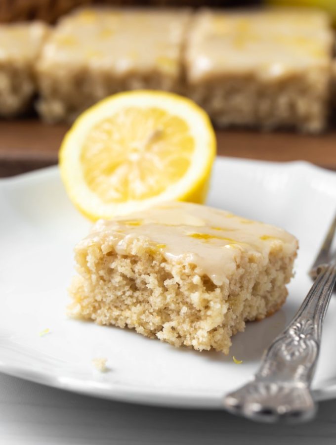 Vegan Gluten Free Lemon Cake
