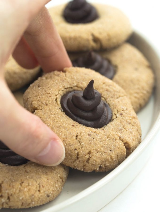Vegan Almond Butter Blossoms