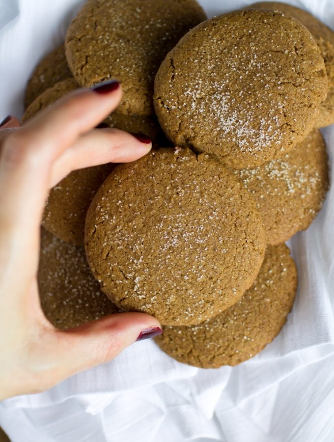 Vegan Coconut Butter Gingersnaps