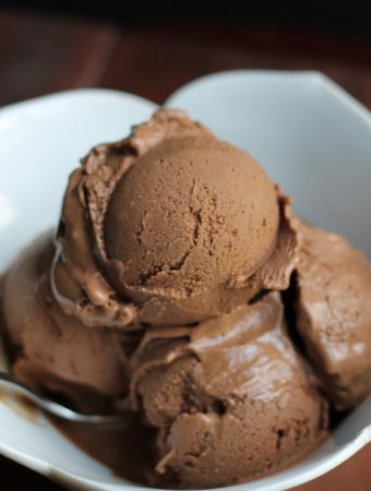 Vegan Mocha Ice cream (Starbucks Copycat)
