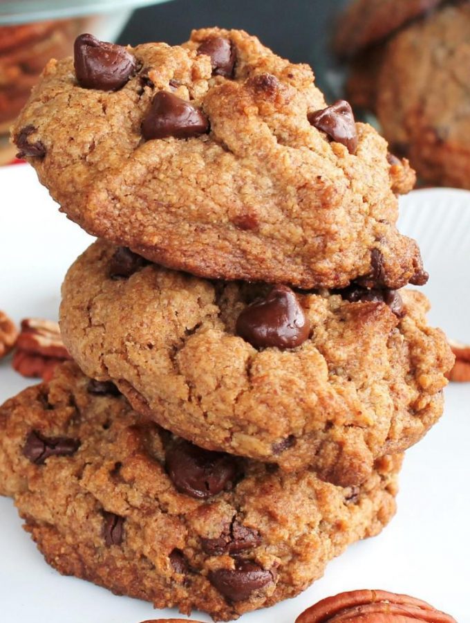Pecan Butter Chocolate Chip Cookies