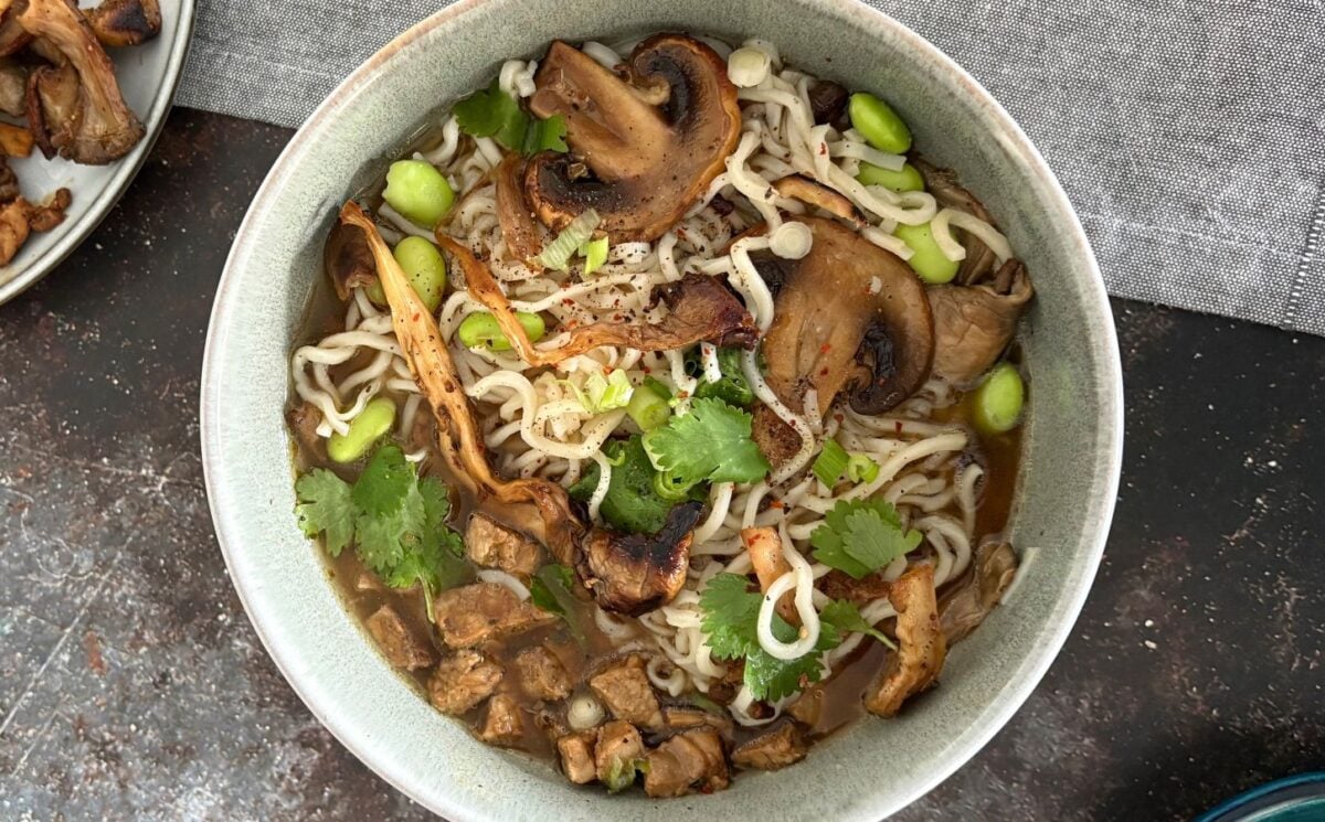 Feeling Under The Weather? Make This Vegan Miso Noodle Soup