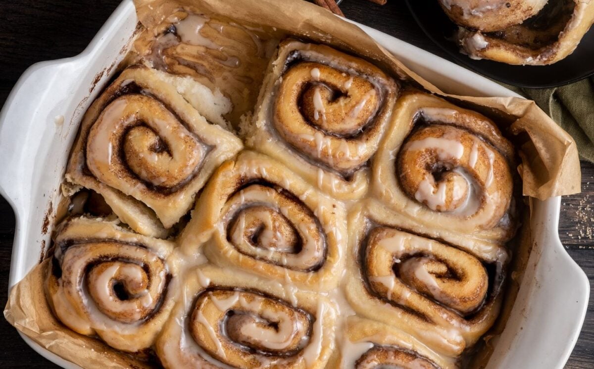 Chai Spiced Cinnamon Rolls