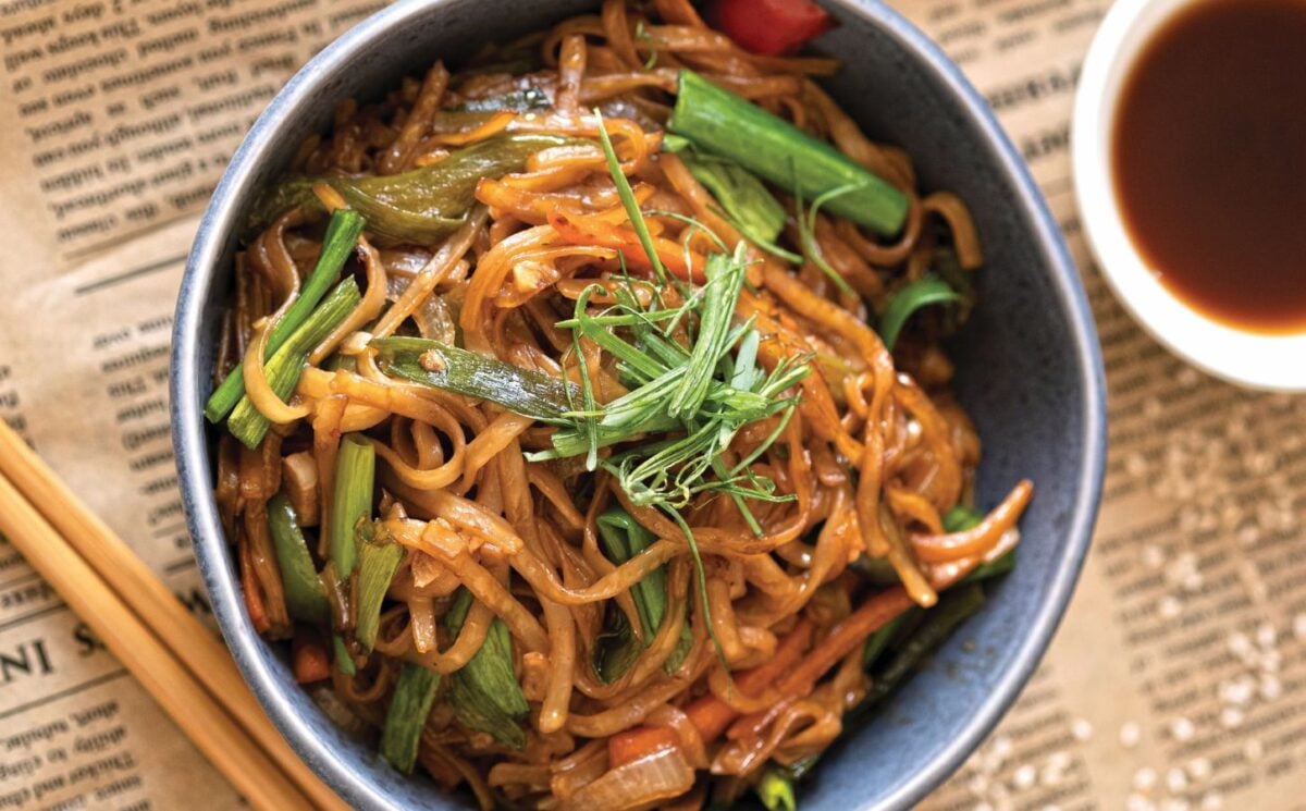 Easy Vegan Drunken Noodles