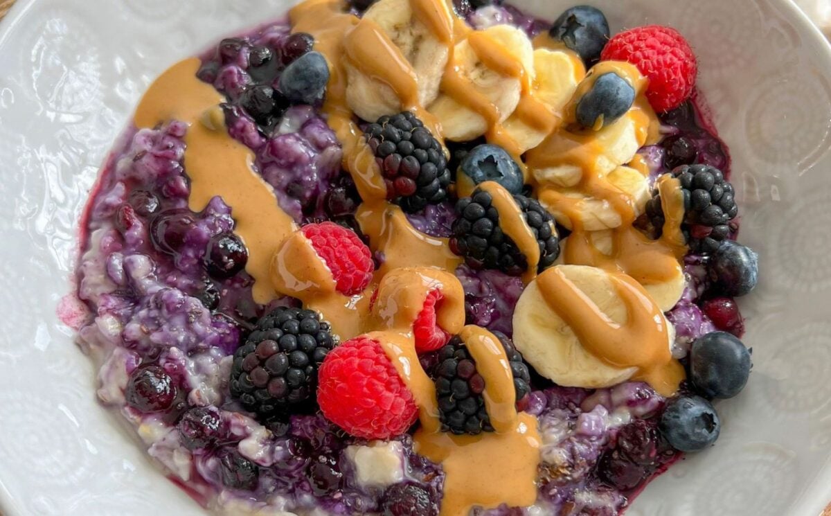 5-Minute Blueberry ‘Superfood’ Oats