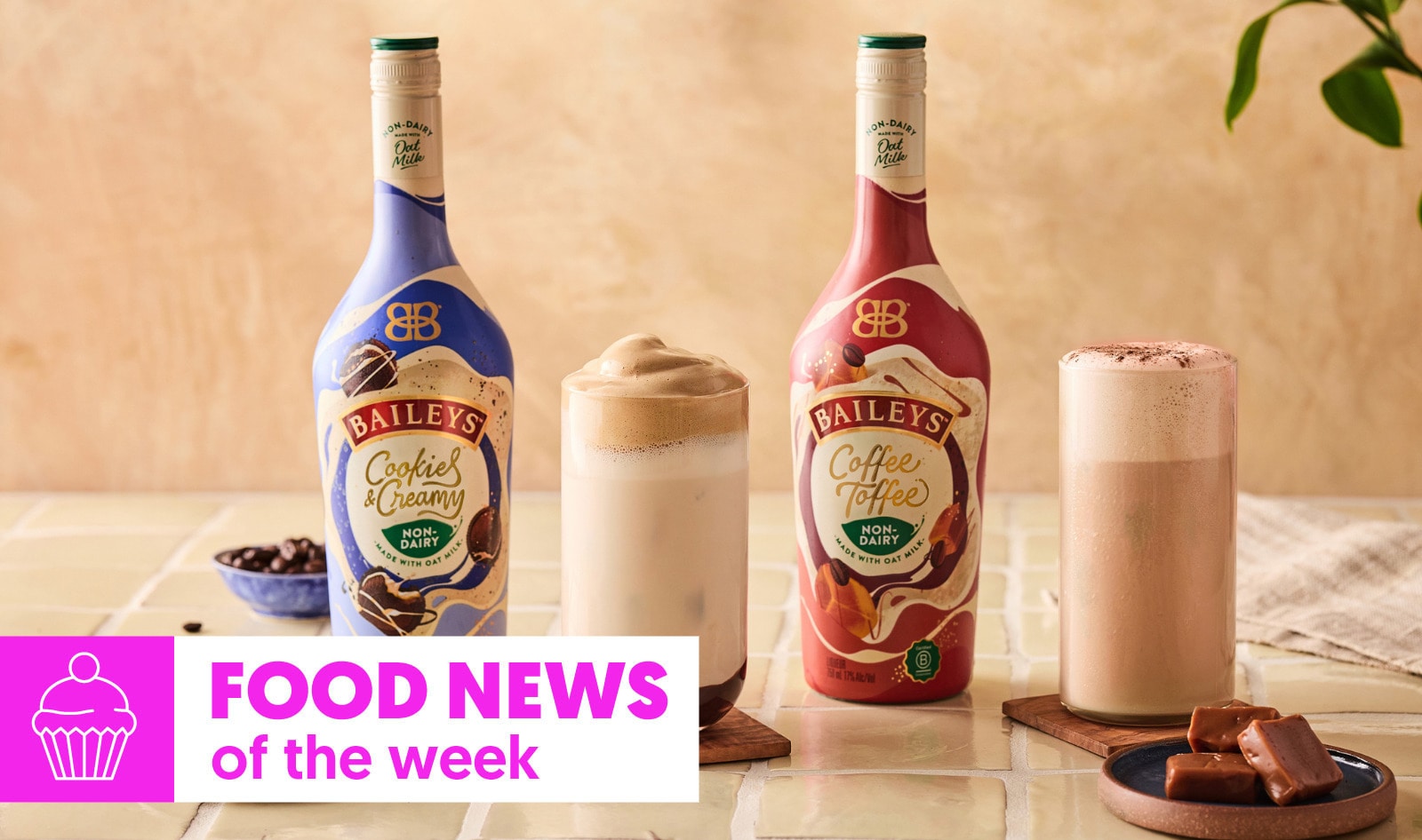 Food News of the Week: Tom Brady's Vegan Gummies, Baileys Adds Oat Milk Liqueur, and Impossible Foods Enters the Steak Market