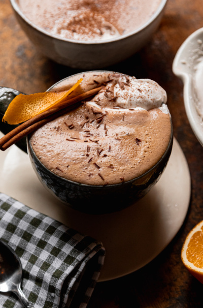 Cozy Spiced Vegan Orange Mocha