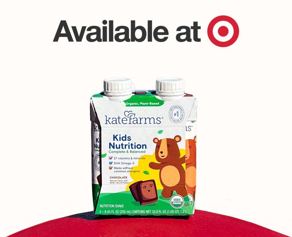 Kate Farms Gains First Major US-Wide Retail Listing as Its Kids Nutrition Shakes Launch at Target