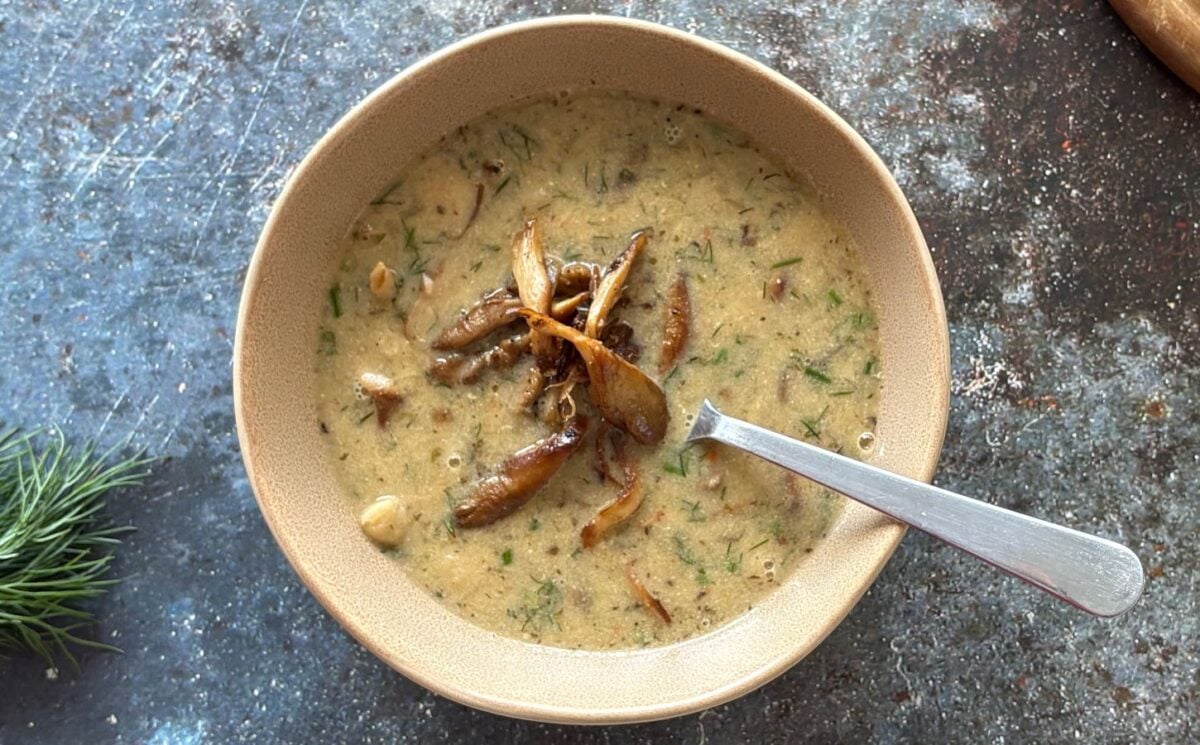 Mushroom And White Bean Soup
