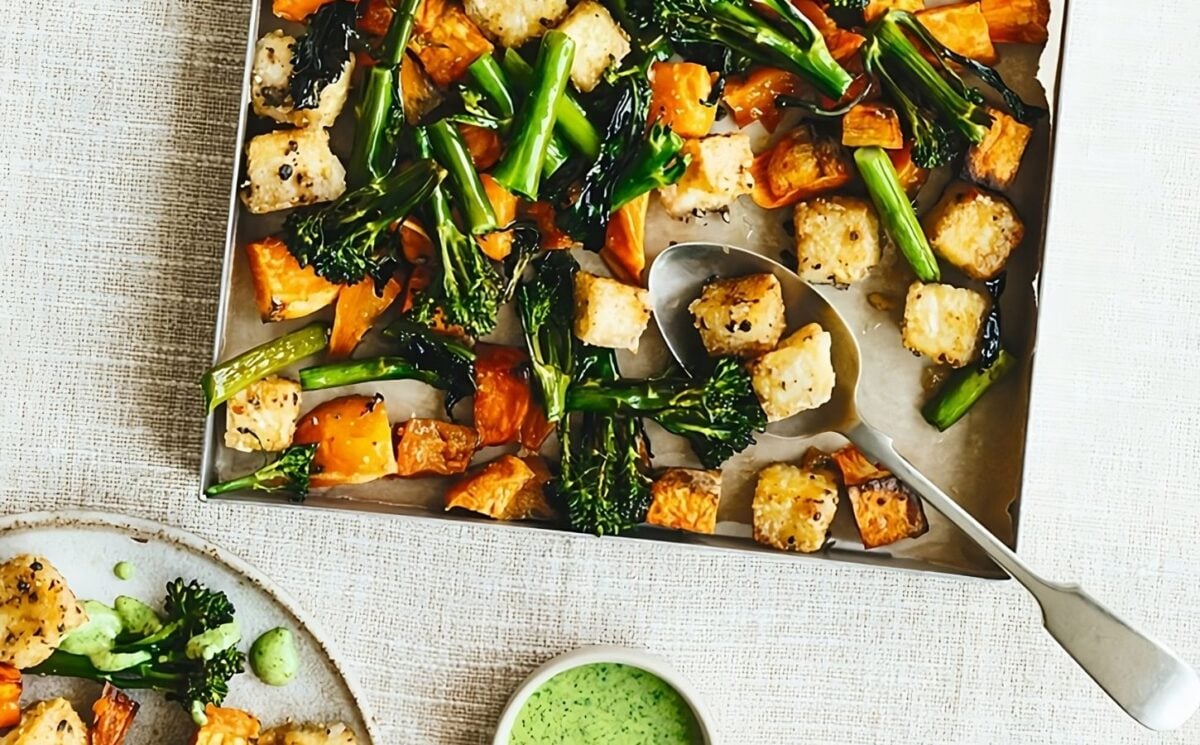Sheet Pan Crispy Black Pepper Tofu – With 34g Of Protein