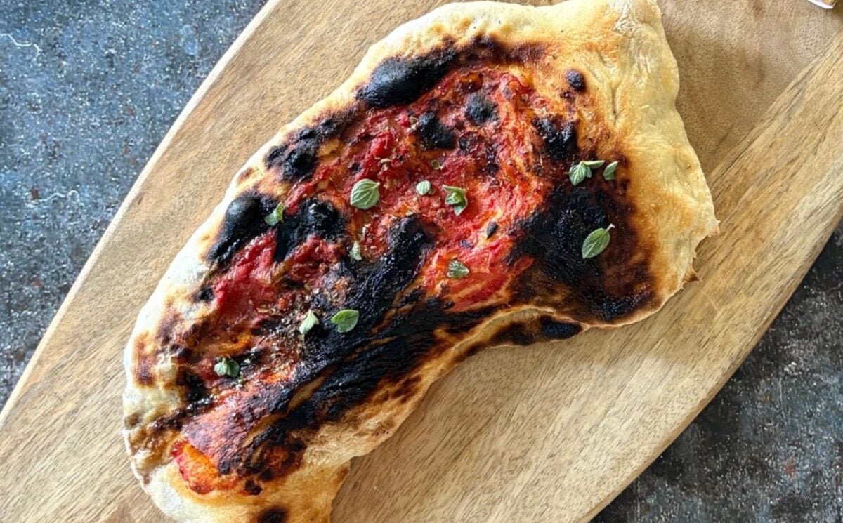 Vegan Mushroom Calzone