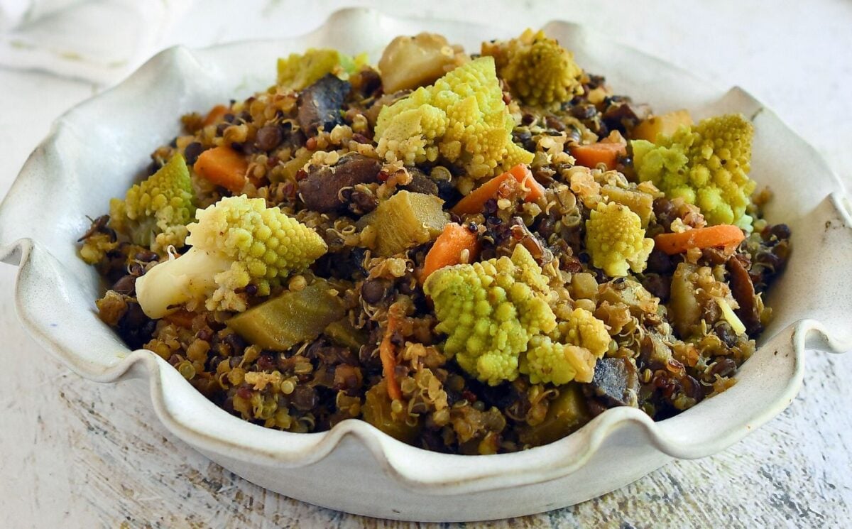 Veggie-Packed Lentil Quinoa Stew