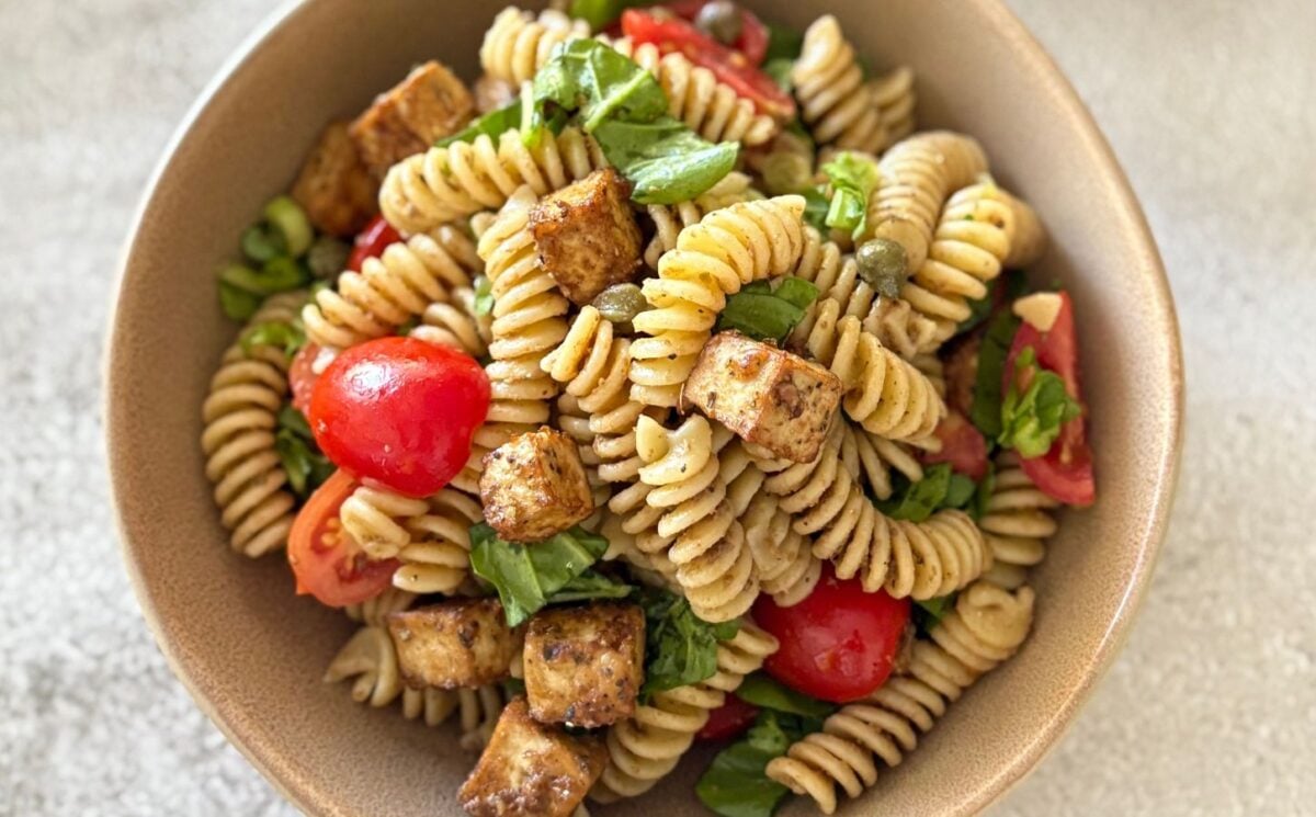 Olive Paste Pasta Salad