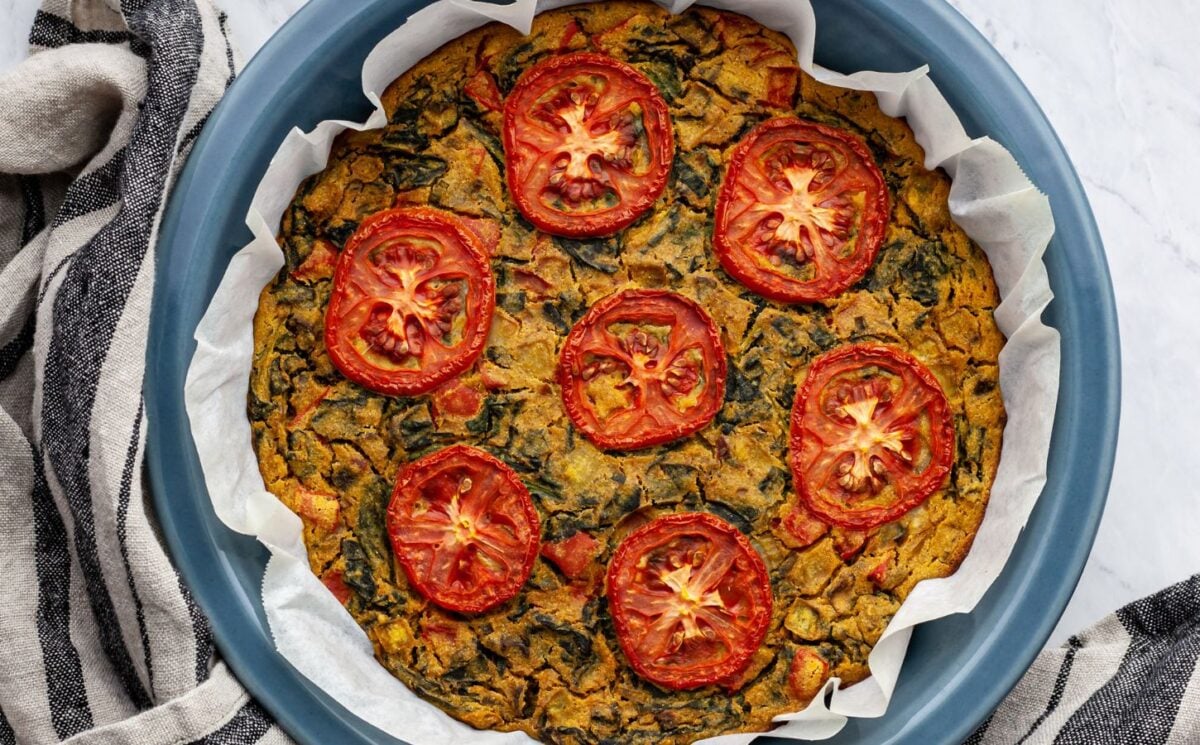 Vegan Gluten-Free Quiche Florentine