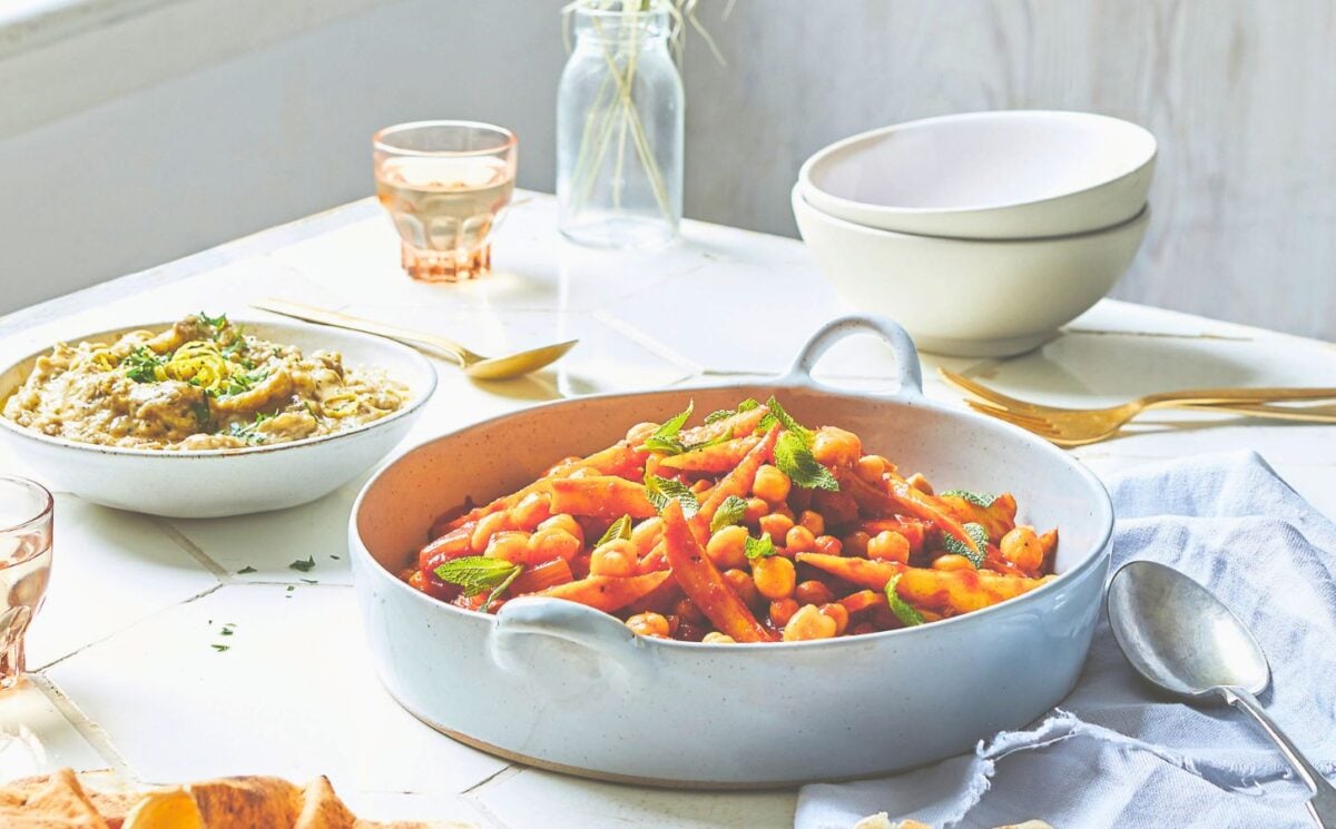 One-Pot Parsnip And Chickpea Tagine