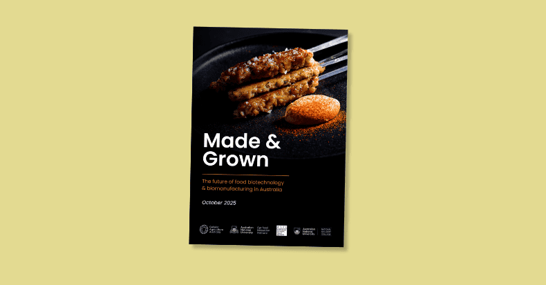 Report: Government Support Could Make Australia a Leader in Food Biotechnology and Biomanufacturing