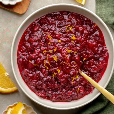 Cranberry Orange Sauce