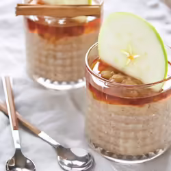 Creamy Vegan Apple-Cinnamon Rice Pudding