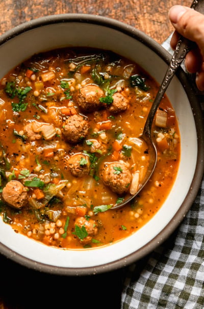 Vegan Italian Wedding Soup