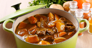 This slow-cooker vegan stew tastes like it simmered for two days even though it absolutely did not