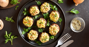 These bite-sized stuffed mushrooms will vanish in seconds