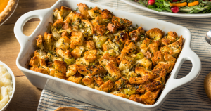 I went to a potluck with this vegan stuffing and got asked for the recipe 5 times
