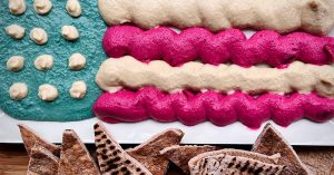 Stars and Stripes Hummus Recipe