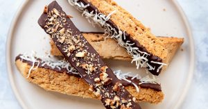 Gluten-Free Vegan Coconut Pecan Biscotti Recipe
