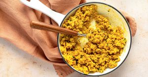 Vegan Mung Bean Scramble Recipe