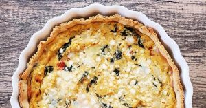 Vegan Feta, Sun-dried Tomato, and Artichoke Tart Recipe