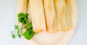 Vegan Soy Chorizo Breakfast Tamales