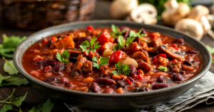 The vegan chili that won my office cookoff against 8 meat versions and I still get emails about it