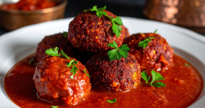 The vegan meatballs that made my Sicilian neighbor say they reminded her of her actual grandmother's