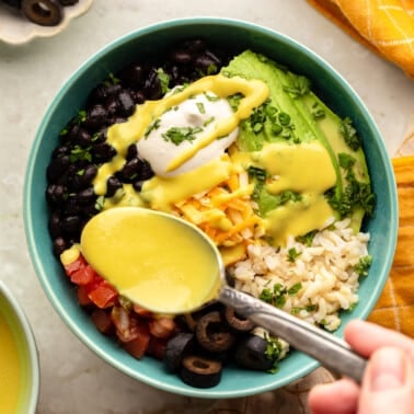 Comfort Rice Bowl with Golden Sauce