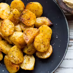 Vegan Greek Lemony Roasted Potatoes