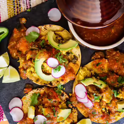Vegan Sweet Potato Tofu Breakfast Tacos With Ranchero Sauce