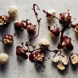 Vegan Coconut Bounty Truffles