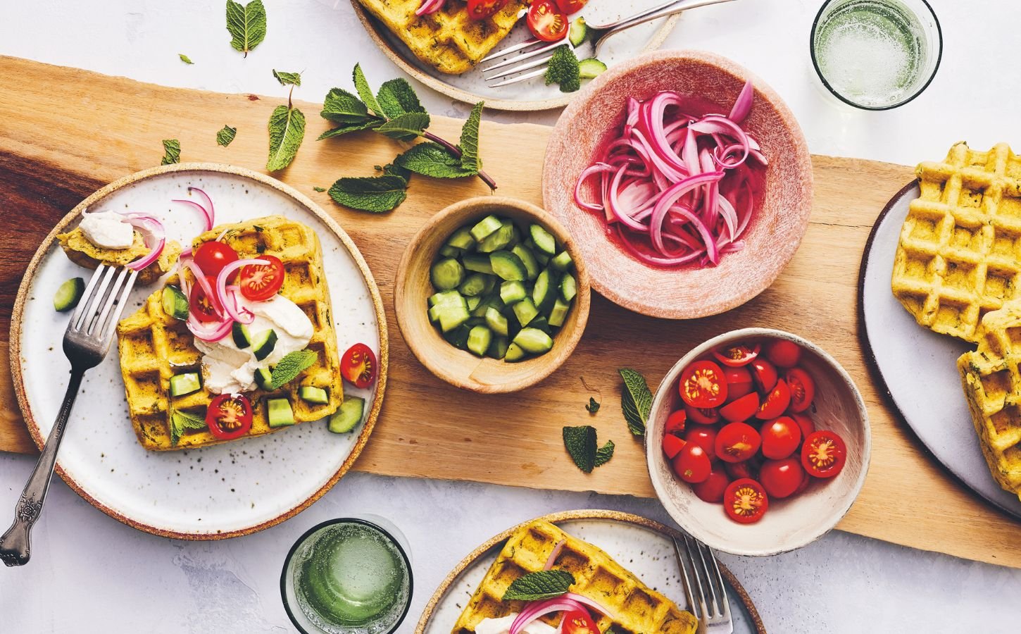 Try These Protein-Packed Vegan Chickpea Waffles